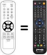 Telecomando equivalente 105-210A / J