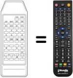 Telecomando equivalente 105-523E