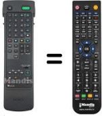 Telecomando equivalente Sony KV-24 WS1U