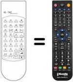 Telecomando equivalente 16 TXT