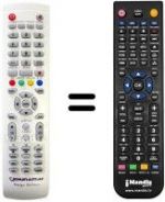 Telecomando equivalente DIUNAMAI 24 WD-LE 1551
