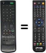 Telecomando equivalente Sony KV-M 2101 D