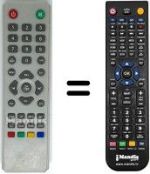 Telecomando equivalente DIUNAMAI MINI DECODER