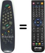 Telecomando equivalente Vestel 3240