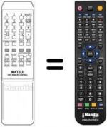 Telecomando equivalente 209 T