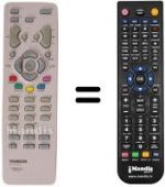 Telecomando equivalente Thomson 30 LM 051 B6