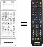 Telecomando equivalente NordMende V 1805 K