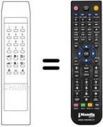 Telecomando equivalente WIDERANGE