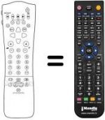 Telecomando equivalente Aristona 28 PW 8809 / 19