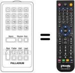 Telecomando equivalente 3405 / 7110.96