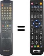 Telecomando equivalente 3F14-00033-061