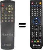 Telecomando equivalente 3F14-00037-041