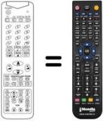 Telecomando equivalente 3F14-00050-040