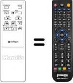 Telecomando equivalente VT-RM 418 E