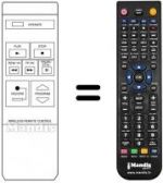 Telecomando equivalente LG VCR-32