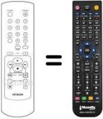 Telecomando equivalente Hitachi VT-MX705E VPS