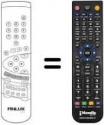 Telecomando equivalente Finlux CT 1402 T DVD