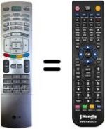 Telecomando equivalente Goldstar 42 PX 3RVA