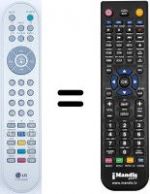 Telecomando equivalente LG 15 LC 1R