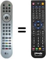 Telecomando equivalente 6710V000126F