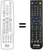 Telecomando equivalente LG KE 14PZ GX / BX / PX