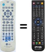Telecomando equivalente 6711R1P082A