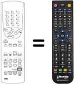 Telecomando equivalente Palladium 772 / 542