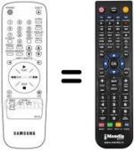 Telecomando equivalente 90099-633-214 C