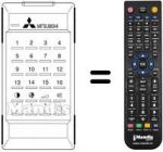 Telecomando equivalente 939P-03607