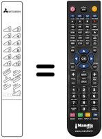 Telecomando equivalente 939P-163A1