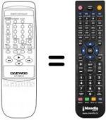 Telecomando equivalente 97P1R2BT12