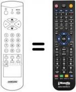 Telecomando equivalente 3F14-00038-092