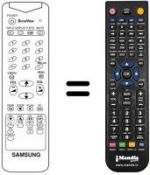 Telecomando equivalente Samsung 20 C3DF