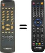 Telecomando equivalente AA59-10093 Y