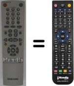 Telecomando equivalente Samsung SV-445 G