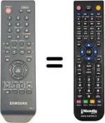 Telecomando equivalente 00071 F