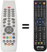 Telecomando equivalente AURIGA ARIES 500