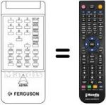 Telecomando equivalente RH 891