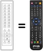 Telecomando equivalente AUTOVOX 32