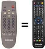 Telecomando equivalente BK2-C4