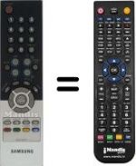 Telecomando equivalente Samsung LW 17M25CP