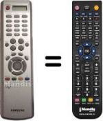 Telecomando equivalente Samsung WS 32M206V