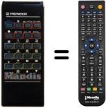 Telecomando equivalente Pioneer DECODER BR-82 B (CABLE TV)