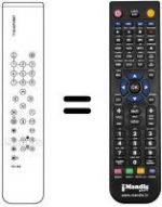 Telecomando equivalente Blaupunkt PS 55-23 VT