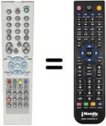 Telecomando equivalente OPTEX ORT 8990 PVR