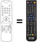 Telecomando equivalente RC 61423