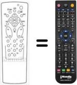 Telecomando equivalente MB 100