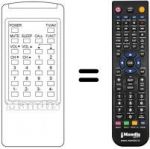 Telecomando equivalente Supertech M 3732