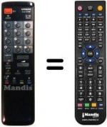 Telecomando equivalente CLE 876 F