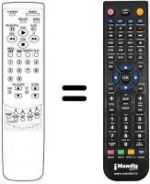 Telecomando equivalente COMBI TV / VCR
